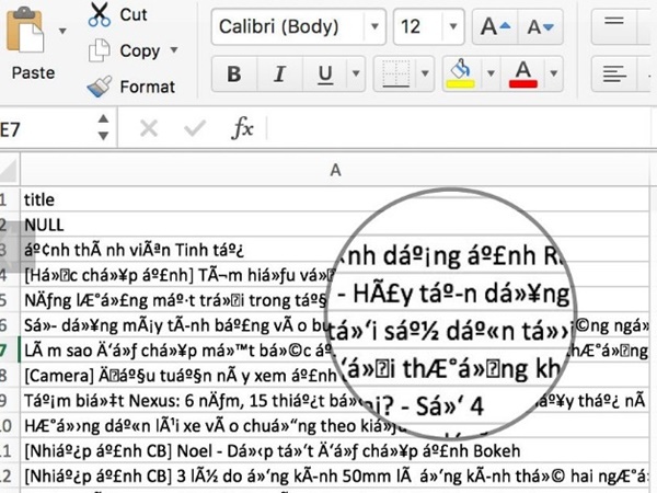 Khắc phục lỗi font chữ trong Word